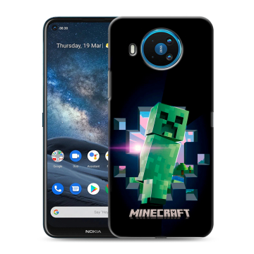 Силиконовый чехол на Nokia 8.3 с принтом Майнкрафт Minecraft Силиконовый чехол на Nokia 8.3 с принтом Майнкрафт Minecraft