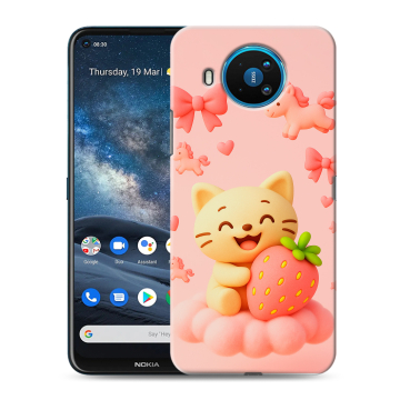Силиконовый чехол на Nokia 8.3 с принтом для девочек
