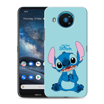 Силиконовый чехол на Nokia 8.3 с принтом Лило и Стич