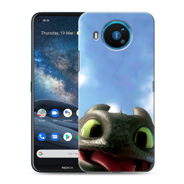 Силиконовый чехол на Nokia 8.3 с принтом Как приручить дракона Силиконовый чехол на Nokia 8.3 с принтом Как приручить дракона