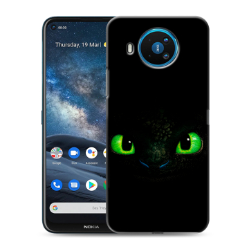 Силиконовый чехол на Nokia 8.3 с принтом Как приручить дракона Силиконовый чехол на Nokia 8.3 с принтом Как приручить дракона