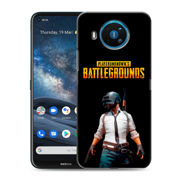 Силиконовый чехол на Nokia 8.3 с принтом PUGB ПАГБ Силиконовый чехол на Nokia 8.3 с принтом PUGB ПАГБ