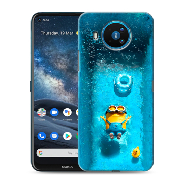 Силиконовый чехол на Nokia 8.3 с принтом Миньоны Силиконовый чехол на Nokia 8.3 с принтом Миньоны