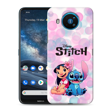 Силиконовый чехол на Nokia 8.3 с принтом Лило и Стич Силиконовый чехол на Nokia 8.3 с принтом Лило и Стич