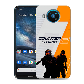 Силиконовый чехол на Nokia 8.3 с принтом Counter Strike Силиконовый чехол на Nokia 8.3 с принтом Counter Strike