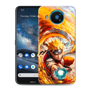 Силиконовый чехол на Nokia 8.3 с принтом Аниме Наруто Naruto Силиконовый чехол на Nokia 8.3 с принтом Аниме Наруто Naruto