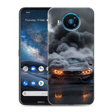 Силиконовый чехол на Nokia 8.3 с принтом BMW БМВ Силиконовый чехол на Nokia 8.3 с принтом BMW БМВ