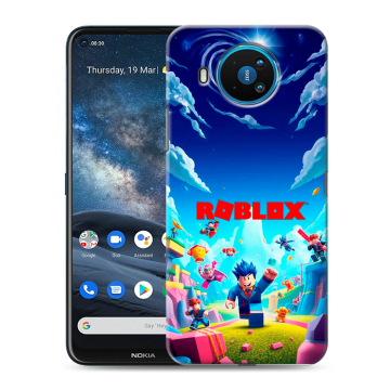 Силиконовый чехол на Nokia 8.3 с принтом Roblox Роблокс Силиконовый чехол на Nokia 8.3 с принтом Roblox Роблокс