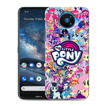 Силиконовый чехол на Nokia 8.3 с принтом My little pony Дружба чудо Силиконовый чехол на Nokia 8.3 с принтом My little pony Дружба чудо