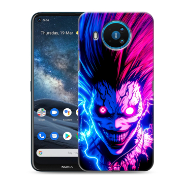 Силиконовый чехол на Nokia 8.3 с принтом Death note Тетрадь смерти