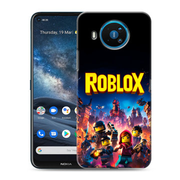 Силиконовый чехол на Nokia 8.3 с принтом Roblox Роблокс Силиконовый чехол на Nokia 8.3 с принтом Roblox Роблокс