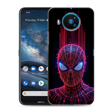 Силиконовый чехол на Nokia 8.3 с принтом Spiderman Человек паук Силиконовый чехол на Nokia 8.3 с принтом Spiderman Человек паук