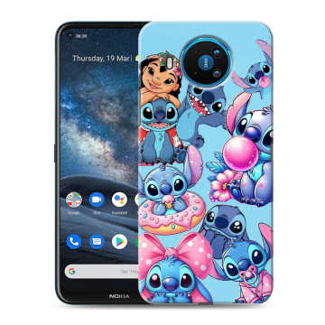 Силиконовый чехол на Nokia 8.3 с принтом Лило и Стич