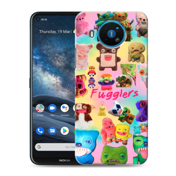 Силиконовый чехол на Nokia 8.3 с принтом Флагер Fuggler