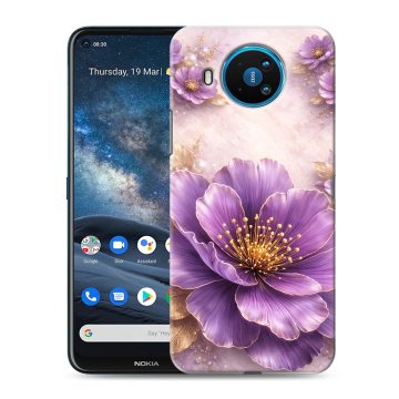 Силиконовый чехол на Nokia 8.3 с принтом женский Силиконовый чехол на Nokia 8.3 с принтом женский