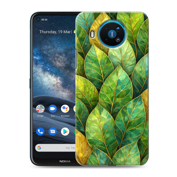 Силиконовый чехол на Nokia 8.3 с принтом женский
