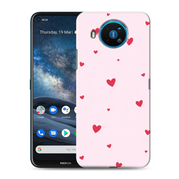 Силиконовый чехол на Nokia 8.3 с принтом для девочек