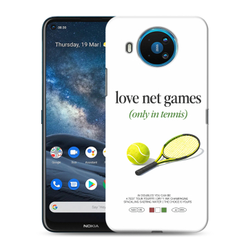 Силиконовый чехол на Nokia 8.3 с принтом для девочек