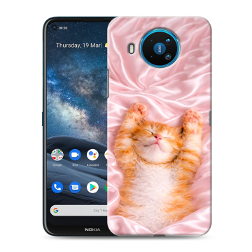 Силиконовый чехол на Nokia 8.3 с принтом женский Силиконовый чехол на Nokia 8.3 с принтом женский