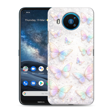 Силиконовый чехол на Nokia 8.3 с принтом женский Силиконовый чехол на Nokia 8.3 с принтом женский