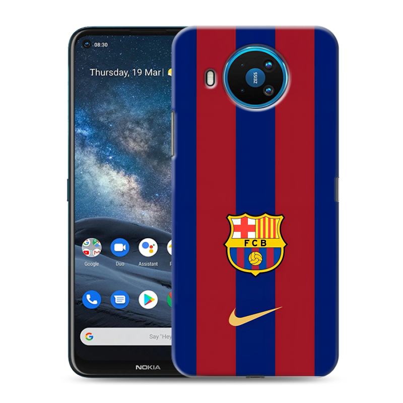 Силиконовый чехол на Nokia 8.3 с принтом Барселона Barcelona Силиконовый чехол на Nokia 8.3 с принтом Барселона Barcelona