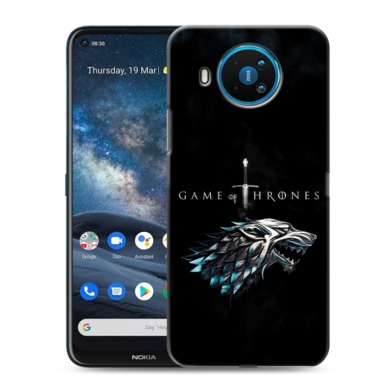Силиконовый чехол на Nokia 8.3 с принтом Игра Престолов Game Thrones Силиконовый чехол на Nokia 8.3 с принтом Игра Престолов Game Thrones