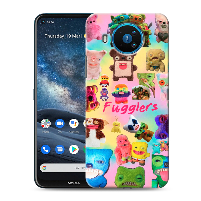 Силиконовый противоударный чехол на Nokia 8.3 с принтом Флагер Fuggler Силиконовый противоударный чехол на Nokia 8.3 с принтом Флагер Fuggler