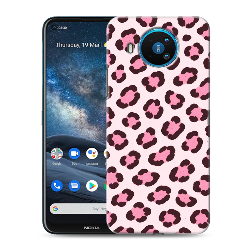 Силиконовый противоударный чехол на Nokia 8.3 с принтом для девочек Силиконовый противоударный чехол на Nokia 8.3 с принтом для девочек