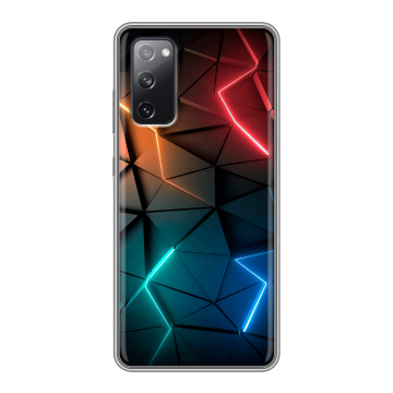 Силиконовый чехол на Samsung Galaxy S20 FE с принтом Абстракция неон Силиконовый чехол на Samsung Galaxy S20 FE с принтом Абстракция неон