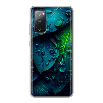 Силиконовый чехол на Samsung Galaxy S20 FE с принтом Листья Силиконовый чехол на Samsung Galaxy S20 FE с принтом Листья