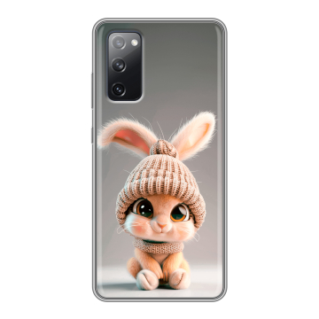 Силиконовый чехол на Samsung Galaxy S20 FE с принтом Кролик Силиконовый чехол на Samsung Galaxy S20 FE с принтом Кролик