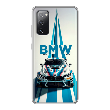 Силиконовый чехол на Samsung Galaxy S20 FE с принтом БМВ BMW