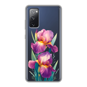 Силиконовый чехол на Samsung Galaxy S20 FE с принтом Цветы орхидеи Силиконовый чехол на Samsung Galaxy S20 FE с принтом Цветы орхидеи