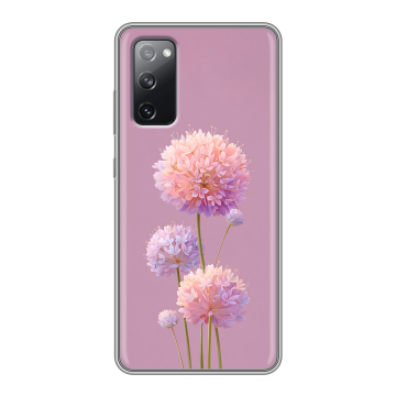 Силиконовый чехол на Samsung Galaxy S20 FE с принтом Цветы Силиконовый чехол на Samsung Galaxy S20 FE с принтом Цветы