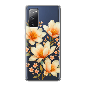 Силиконовый чехол на Samsung Galaxy S20 FE с принтом Цветы Силиконовый чехол на Samsung Galaxy S20 FE с принтом Цветы