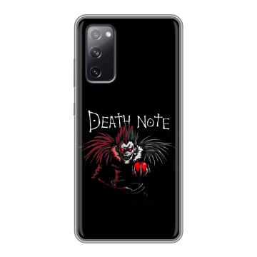Силиконовый чехол на Samsung Galaxy S20 FE с принтом Death note Тетрадь смерти