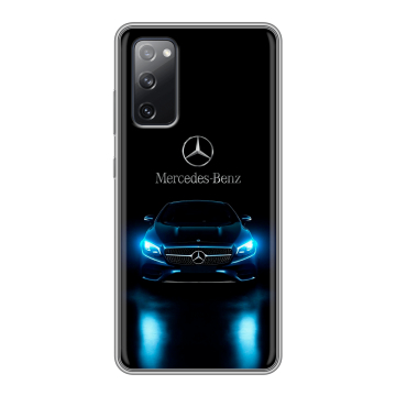 Силиконовый чехол на Samsung Galaxy S20 FE с принтом Mercedes Мерседес Силиконовый чехол на Samsung Galaxy S20 FE с принтом Mercedes Мерседес