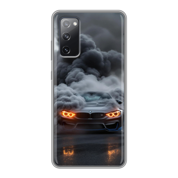 Силиконовый чехол на Samsung Galaxy S20 FE с принтом BMW БМВ Силиконовый чехол на Samsung Galaxy S20 FE с принтом BMW БМВ