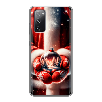 Силиконовый чехол на Samsung Galaxy S20 FE с принтом Новый год Силиконовый чехол на Samsung Galaxy S20 FE с принтом Новый год