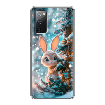 Силиконовый чехол на Samsung Galaxy S20 FE с принтом Новый год Силиконовый чехол на Samsung Galaxy S20 FE с принтом Новый год