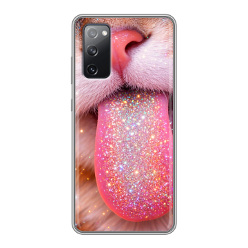 Силиконовый чехол на Samsung Galaxy S20 FE с принтом для девочек