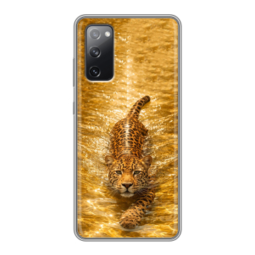 Силиконовый чехол на Samsung Galaxy S20 FE с принтом женский