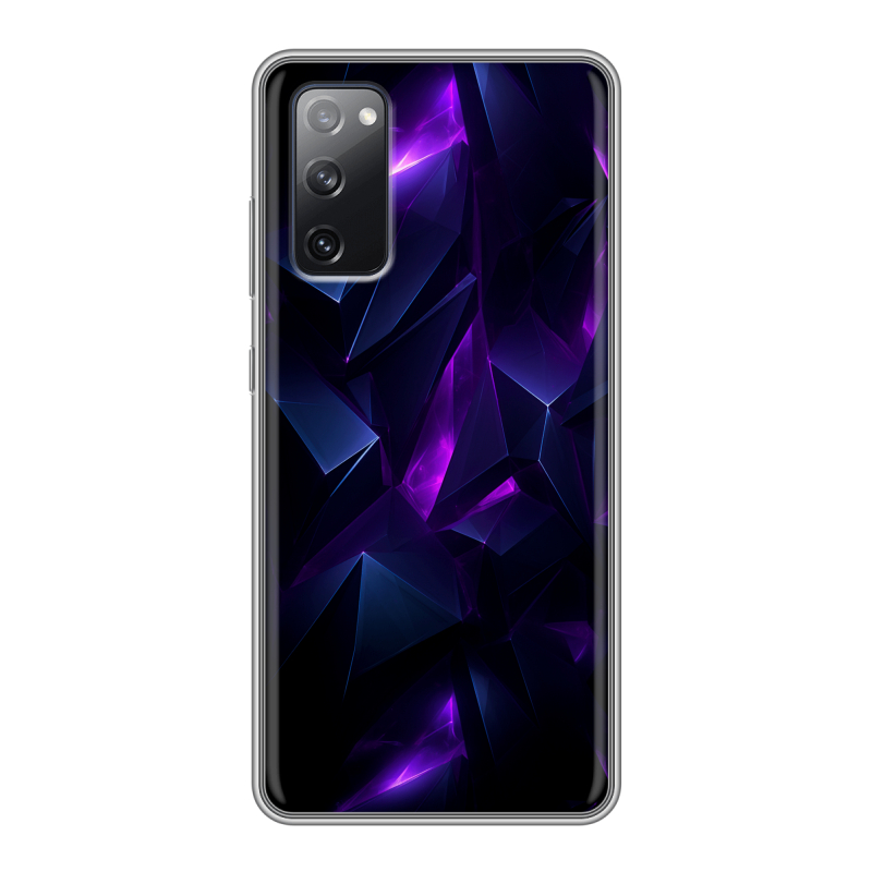 Силиконовый противоударный чехол на Samsung Galaxy S20 FE с принтом Абстракиция Силиконовый противоударный чехол на Samsung Galaxy S20 FE с принтом Абстракиция