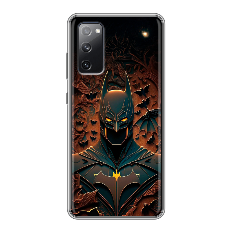 Силиконовый чехол на Samsung Galaxy S20 FE с принтом Batman Бэтмен Силиконовый чехол на Samsung Galaxy S20 FE с принтом Batman Бэтмен
