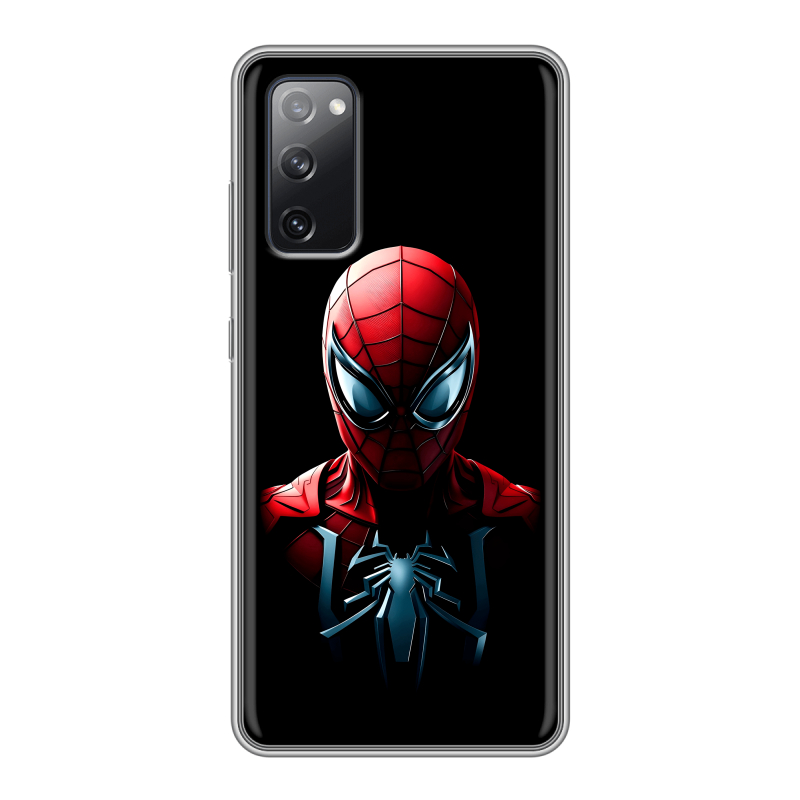 Силиконовый противоударный чехол на Samsung Galaxy S20 FE с принтом Spiderman Человек паук Силиконовый противоударный чехол на Samsung Galaxy S20 FE с принтом Spiderman Человек паук