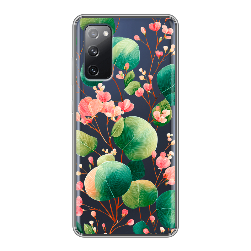 Силиконовый противоударный чехол на Samsung Galaxy S20 FE с принтом женский Силиконовый противоударный чехол на Samsung Galaxy S20 FE с принтом женский