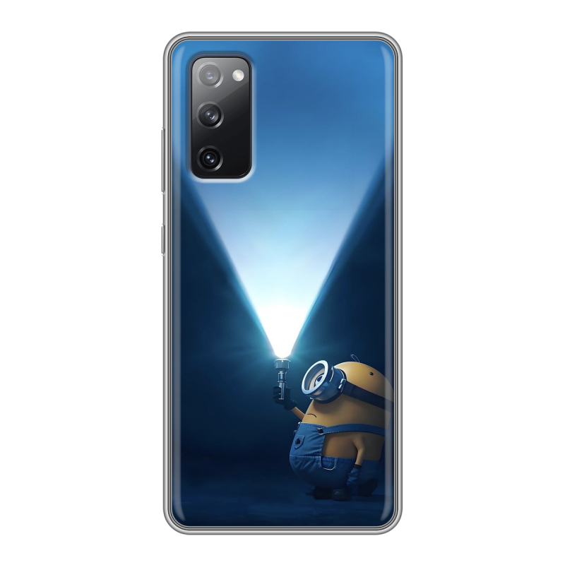 Силиконовый чехол на Samsung Galaxy S20 FE с принтом Миньоны Силиконовый чехол на Samsung Galaxy S20 FE с принтом Миньоны