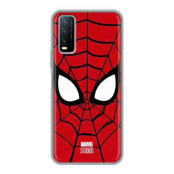 Силиконовый чехол на Vivo Y20 с принтом человек паук spiderman