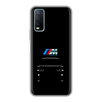 Силиконовый чехол на Vivo Y20 с принтом БМВ BMW