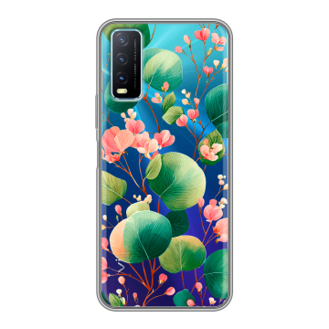 Силиконовый чехол на Vivo Y20 с принтом женский Силиконовый чехол на Vivo Y20 с принтом женский